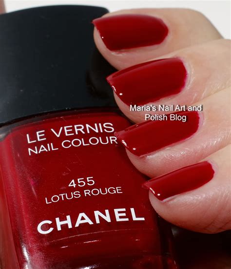 455 lotus rouge chanel